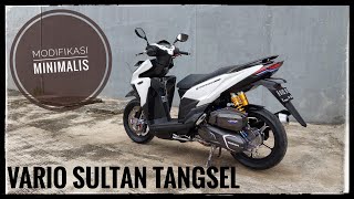 simple modification of Vario 150 ala Sultan Tangsel