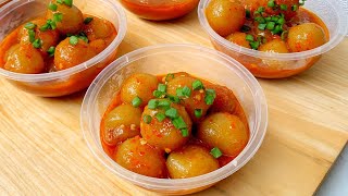 I REGRET IT A LITTLE, IT TURNS OUT TO BE THIS MUCH MORE CHEWY, SPICY, SAVORY, AND SPICY, SPICY CI...