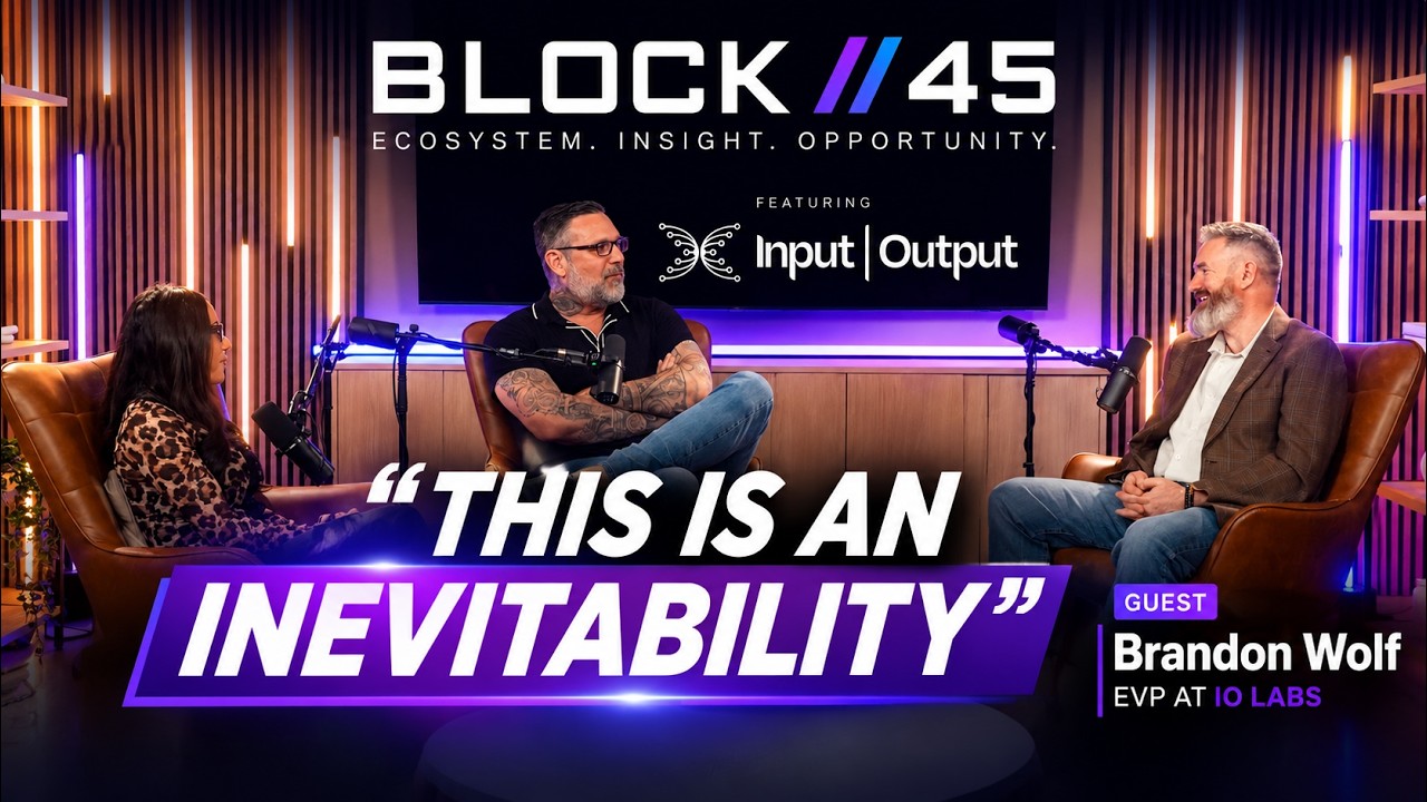 Thumbnail for Block//45 - IO Labs Interview with Brandon Wolf