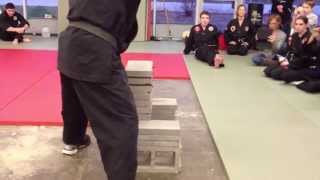 Taekwondo - Seven Brick Break