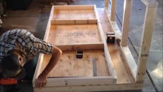 chicken frame coop build