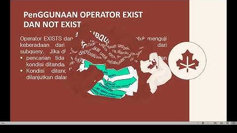 Basis Data Lanjut (Teori) - Bab 3 - Query Lanjutan (1)