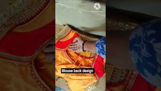 Blouse back neck design 🤩#shortsfeed #ytshorts #DIY #fashion #trending video #viral #kavita tanvi