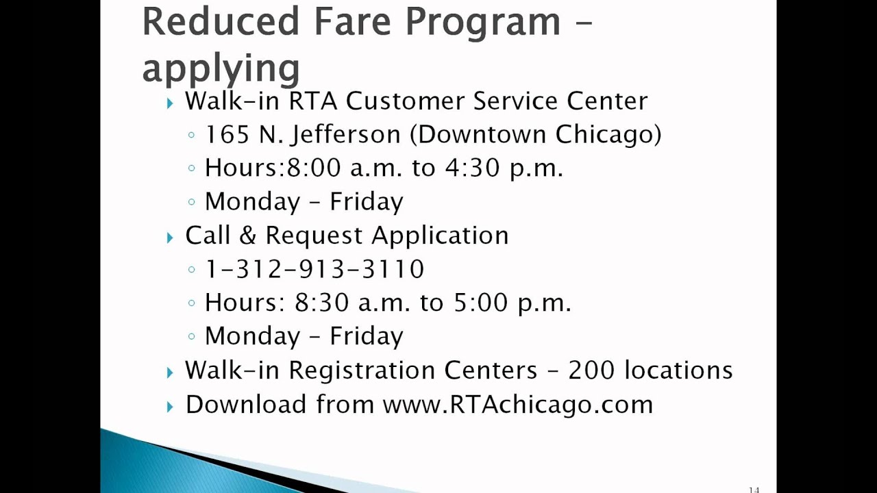 Presentation on Circuit Free Ride/Reduced Fare Programs YouTube