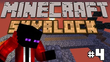 Minecraft: SkyBlock ep 4| Building a mob spawner
