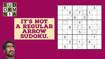 Naughty 5 Arrow Sudoku: A fun and tricky sudoku to solve.