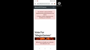 how to vote magic Skyblock server