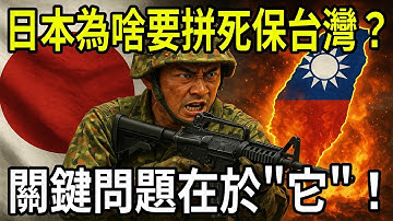 日本為什麼要拼死保台灣？關鍵問題在於"它"，中國人罵翻卻想不通的問題！| ByBy