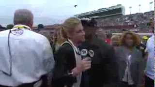 50 Cent awkward kiss with Erin Andrews 2013
