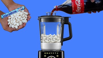 Coca Cola and Mentos vs Blender - Top Awesome EXPERIMENTS