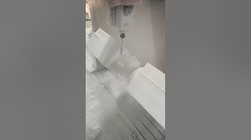 4 axis CNC router - EPS foam sculpting