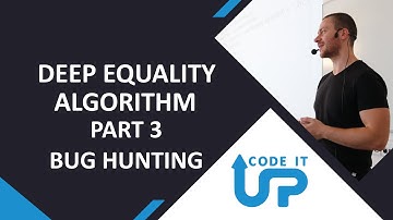 LIVE CODING - Deep Equality Algorithm in My Tested ASP.NET - Part 3 - Bug Hunting