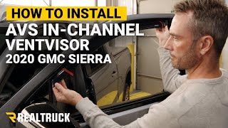 How to Install AVS InChannel Ventvisor on a 2020 GMC Sierra