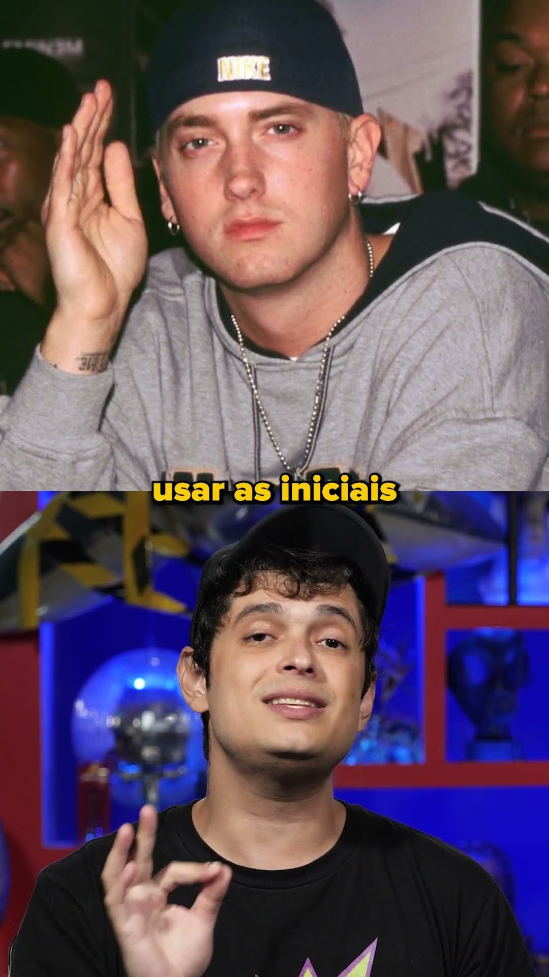 Com QUANTOS ANOS VOCÊ DESCOBRIU O que significa o nome Eminem?