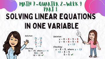 Math 7 ll Solving Linear Equations In One Variable l Acute Angels