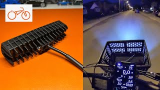 Rad Power eBike LED Headlight No Front Rack Installation Video
