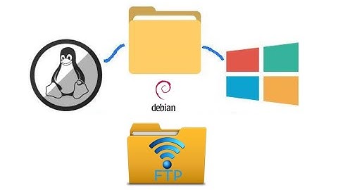 FTP SERVER & SAMBA SERVER DEBIAN 10