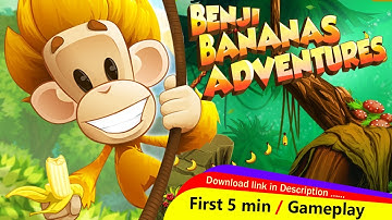 Benji Bananas : Pc Game / android / iPhone / iPad - First 5 min Gameplay