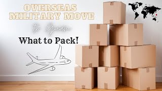 Overseas Military Move to Guam: What to Pack | Military Spouse | Military Family