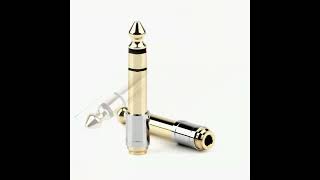 3.5 To 6.35 Audio Adapter 6.5mm To 3.5mm Jack Converters Male Female Connector Headphone Plug 6.3m