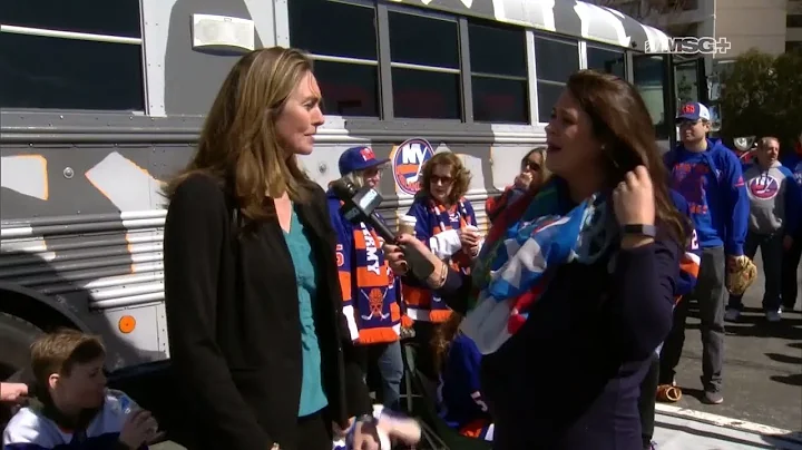Check Out AJ Mleczko's Tailgate Bus | New York Isl...
