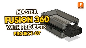 Master Fusion 360 with Projects | Project 07 | Product Enclosure design | Ampnics
