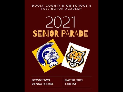 Dooly County High School & Fullington Academy Senior Parade 2021 05 20