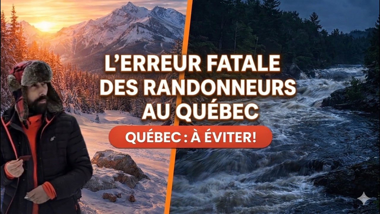 Québec : 5 situations qui mènent aux sauvetages en nature