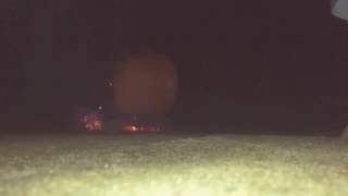 Exploding a pumpkin (gone wrong)