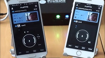 ProPTT2 smartphone video walkie talkie