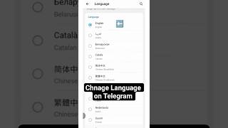 How To Change App Language on Telegram - Switch Telegram to Any Language #howto #techtips #tutorial