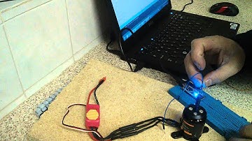Control a brushless motor with arduino