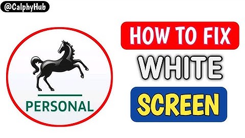 How to fix Lloyds Bank white screen problem | Lloyds Bank white screen issues Fixed #whitescreen #yt