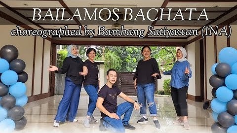 BAILAMOS BACHATA - line dance demo by WDG class