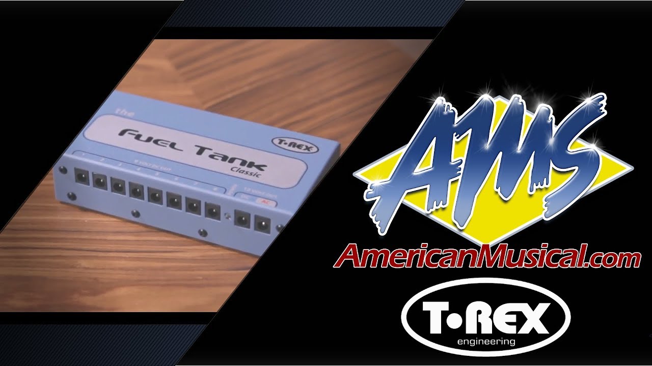 T Rex Fuel Tank Classic Overview - American Musical Supply