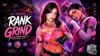 Rankup Or Rankdown?||VALORANT LIVE 🌷͙🎀༘|| Apex Pari #Facecam #girlgamer