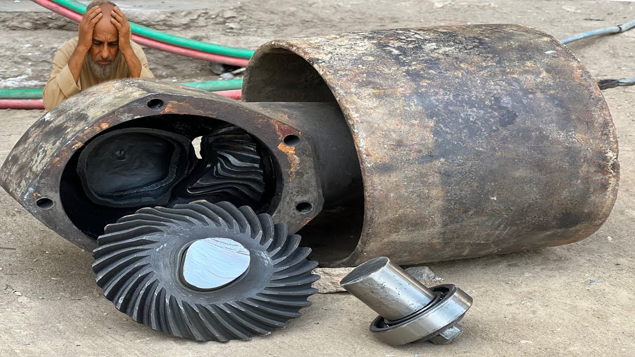 Unbelievable Repair | Young Mechanic Restores The Broken Bevel Gear Powerfully!
