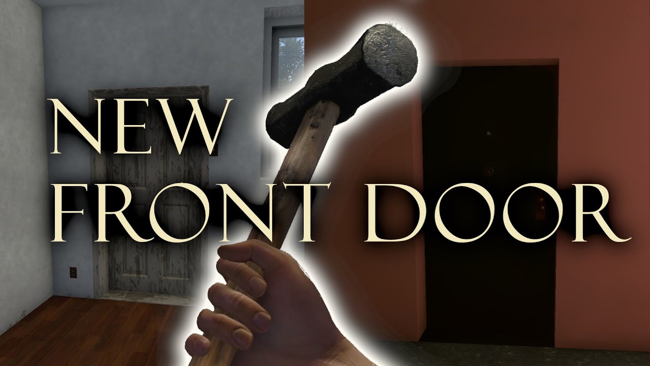 House Flipper How to install a new front door doors in external