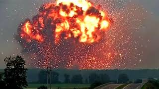 explosions with fire compilation Взрывы подборка