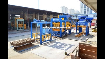 QT8-15 Automatic concrete block making machine