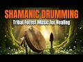 Shamanic Music for Healing | Tribal Forest Drumming Journey