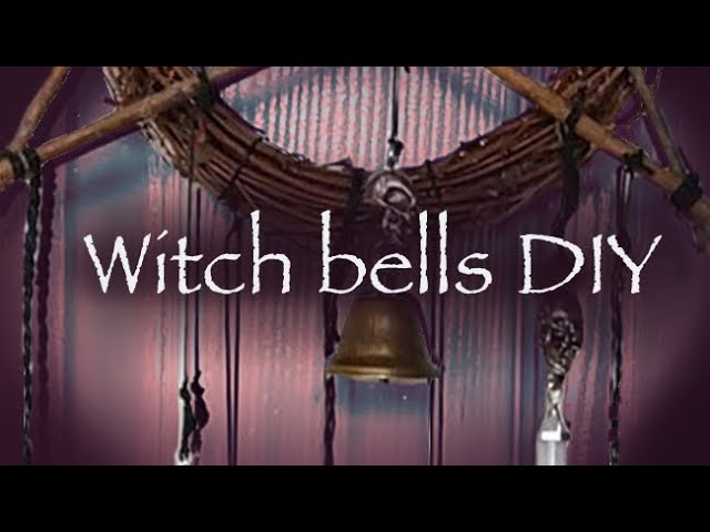 DIY Witch Bells #WitchCrafts #BudgetWitchCrafting 