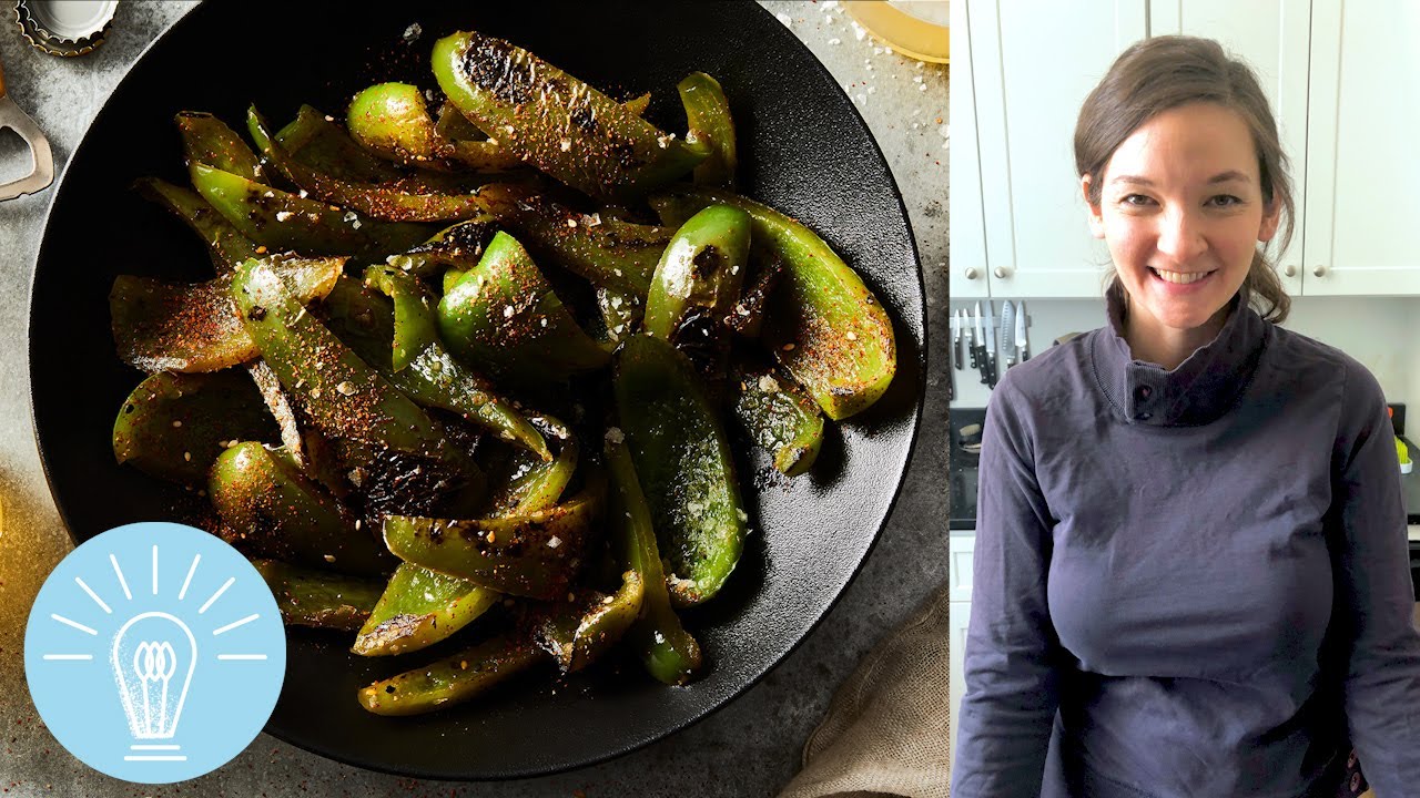 Shishito-Style Green Peppers from Michele Humes | Genius Recipes | Food52