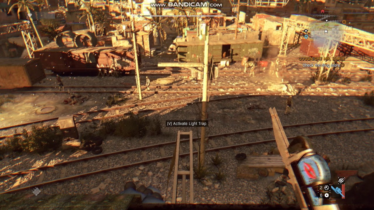 dying light first assignment jump to pole
