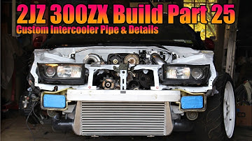 DIY Custom Intercooler Piping (CLEAN) & The Details | 2JZ 300ZX Build Part 25