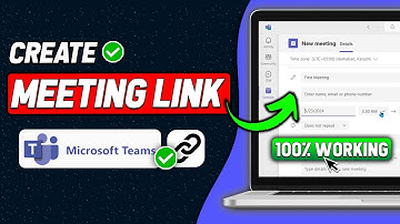 Een vergaderlink maken in Microsoft Teams (nieuwe methode 2025)