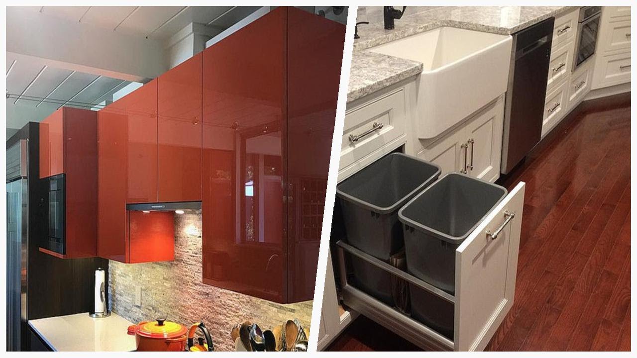 Mastering Bold Red Kitchen Designs with Stone Backsplashes | Designer ...