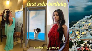 My First Solo Birthday Trip to Santorini, Greece