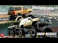 SnowRunner: This Chevy Tahoe MUD TRUCK Goes Through EVERYTHING!
