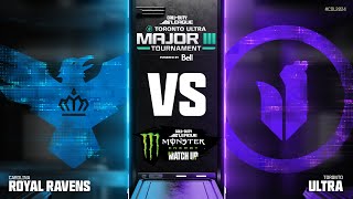 @royalravens vs @TorontoUltra | Major III Qualifiers Monster Matchup | Week 3 Day 2
